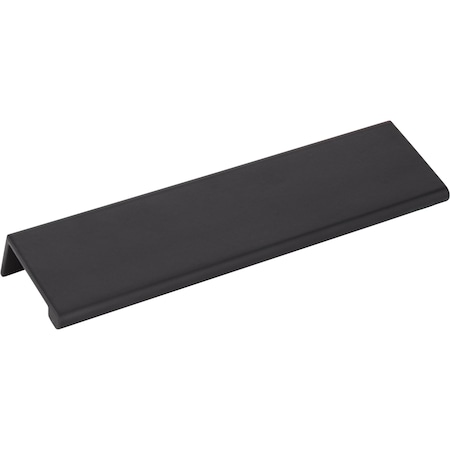 Elements 6" Overall Length Matte Black Edgefield Cabinet Tab Pull A500-6MB